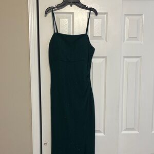 Crystal Doll Dark Green Gown
